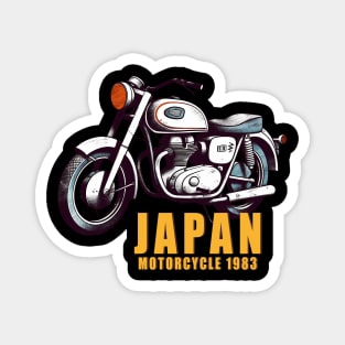 Japan Motorcycle 1983 Magnet