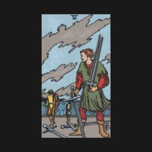 Tarot Card = Five of Swords T-Shirt