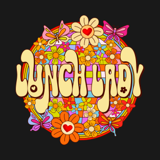 PEACE, LOVE, LUNCHTIME! DIG THIS 70’S CAFETERIA TEE T-Shirt