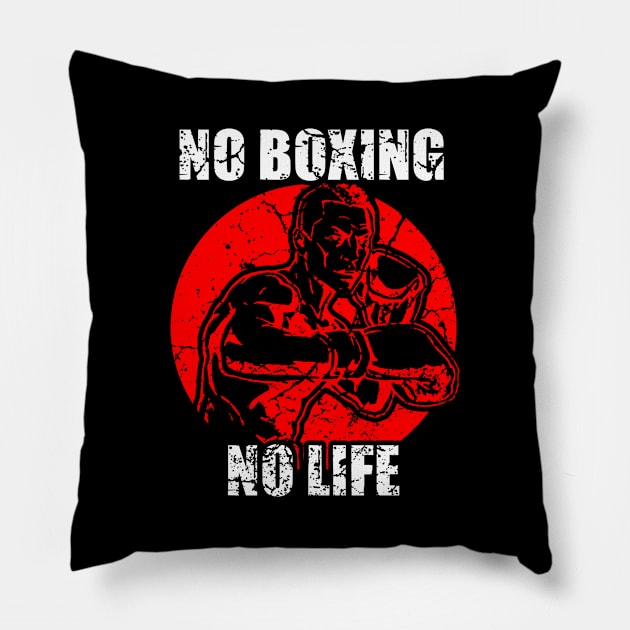 No Boxing No Life Pillow by Mila46