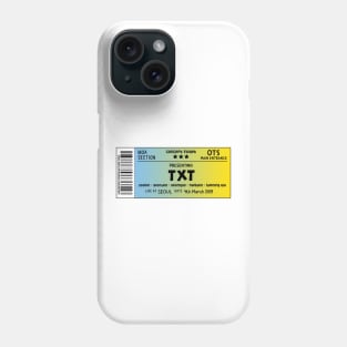 TXXT Concert Ticket Phone Case