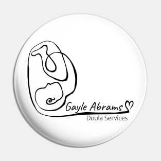Gayle Abrams Doula Services Pin