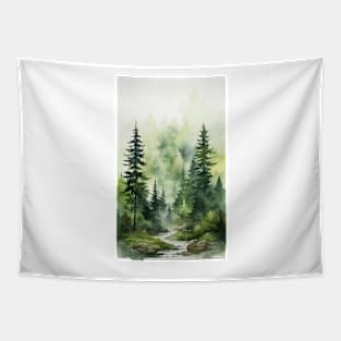 quiet forest Tapestry