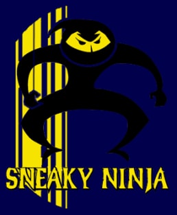 Sneaky Ninjas Logo Magnet