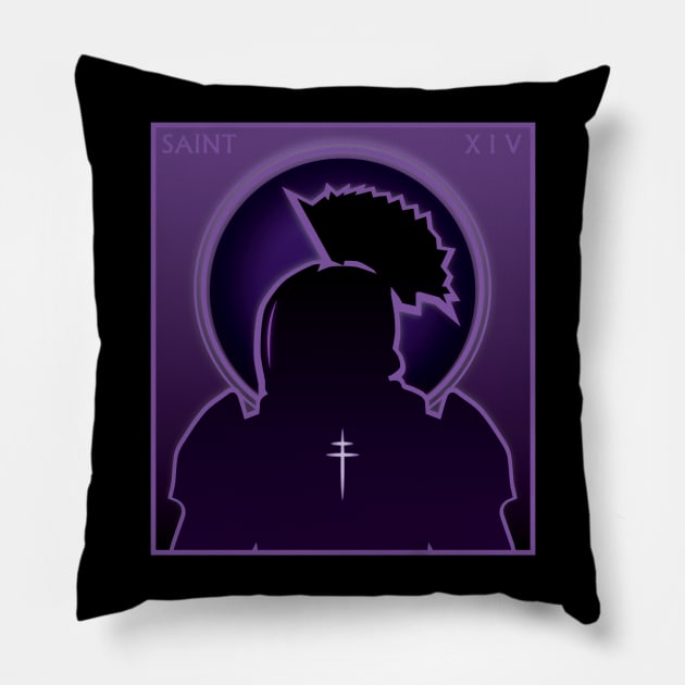 Saint-14 Pillow by AaronCPorter