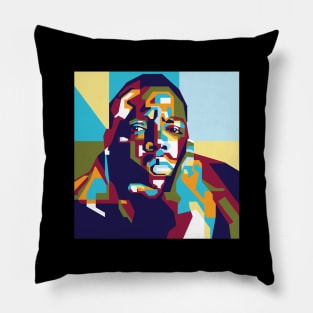 Abstract rapper popart Pillow