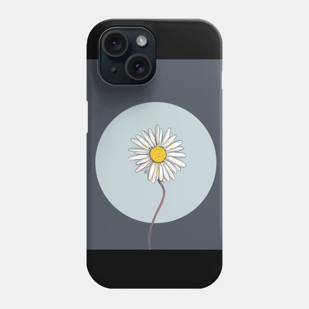 Daisy flower Phone Case by viovi