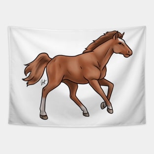 Horse - Mustang - Sorrel Tapestry