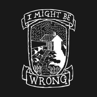 I Might be Wrong - Radiohead Illustrated Lyrics - Inverted T-Shirt