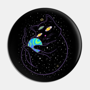 Furry overlord of the universe Pin