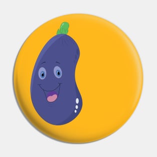 eggplant illustration Pin