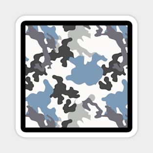 Camo Seamless Pattern Magnet