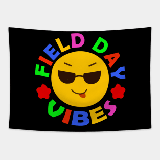 field day vibes emoji Tapestry