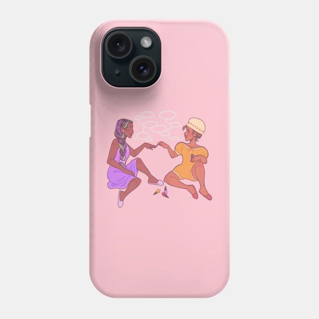 Gossip Dolores and Isabela from Encanto Phone Case by Anemonaii