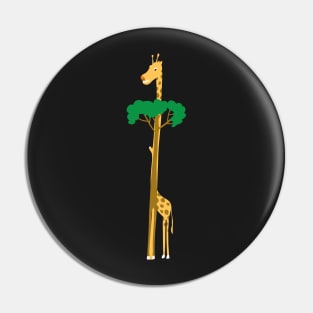 Tree or Giraffe Pin