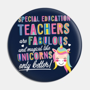 Special Education Teachers are like Unicorns Gift Idea Pin