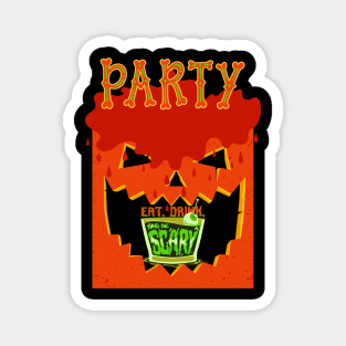 Halloween party Magnet