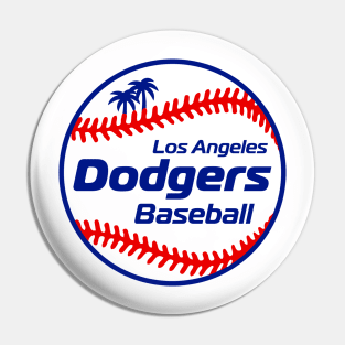 Dodgers 80s Retro Ball Pin