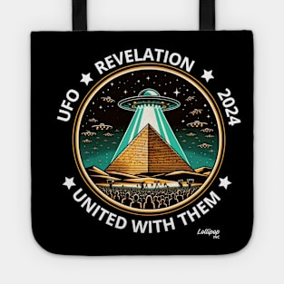 UFO/UAP Revelation: Alien Photobomb at Giza Tote