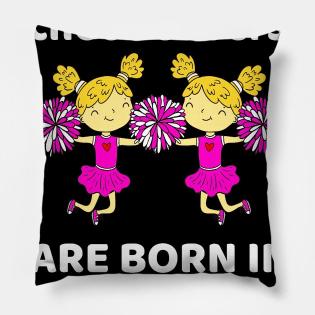 Awsome Cheerleaders Are Born In January Gift Birthday Pillow by EmmaShirt