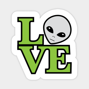 Alien Love Magnet