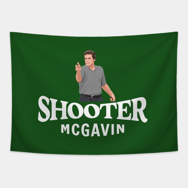 Shooter McGavin Tapestry by BodinStreet