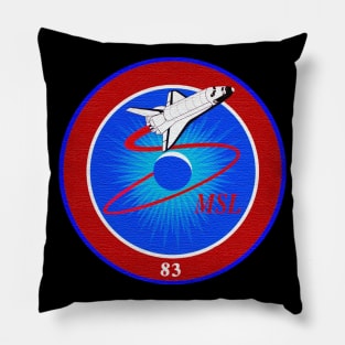 Black Panther Art - NASA Space Badge 23 Pillow