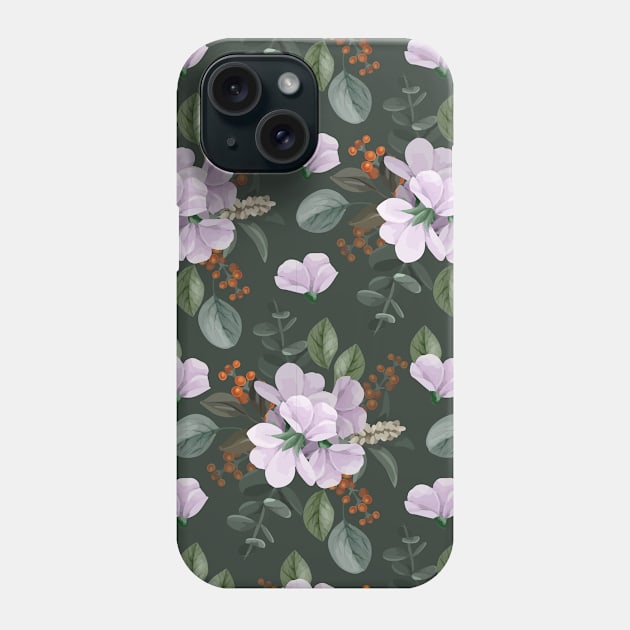 Scandinavian Summer Colorful Spring Flowers Phone Case by jodotodesign