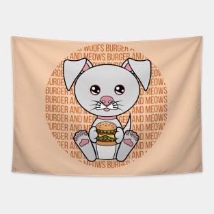 All I Need is burger and dogs, burger and dogs, burger and dogs lover Tapestry