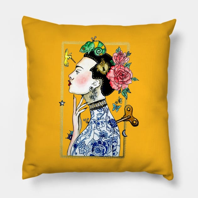 Manipulation of Dysfunctional Perception Pillow by rosana art