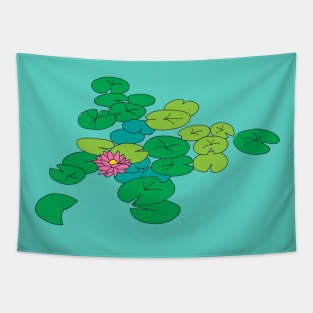 Water lily Tapestry