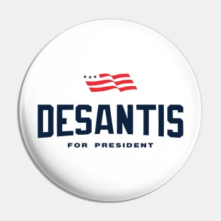 Ron DeSantis For President 2024 Pin