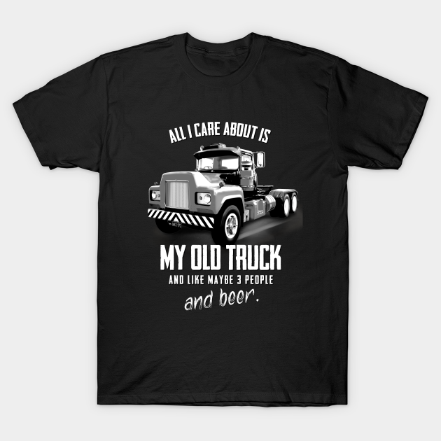 Classic 1973 Mack Truck - Mack Trucks - T-Shirt | TeePublic