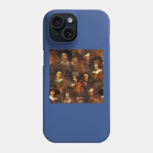 Rembrandt Paintings Mashup Phone Case