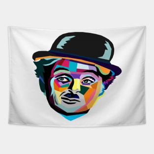 CHARLIE CHAPLIN 1889 WPAP Tapestry