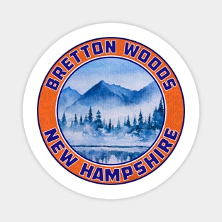 Skiing Bretton Woods New Hampshire Mountains Ski Snowboard Magnet