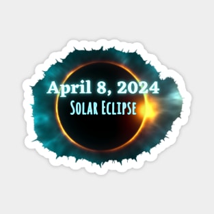 Solar Eclipse 2024 Magnet