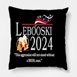 Lebowski 2024 Political Election Vote 2024 Pillow