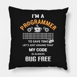 I am a Programmer | Awesome programming Pillow