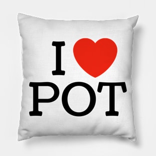 I Heart Pot Pillow