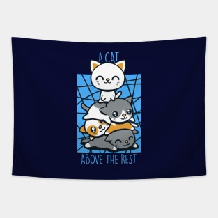 A cat above the rest Tapestry