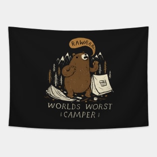 worlds worst camper Tapestry