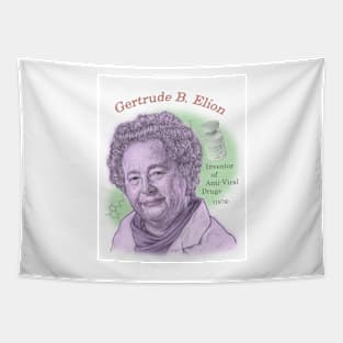 Gertrude Elion, Inventor of Anti-Viral Drugs Tapestry