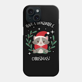 Have A Wonderful Christmas Cat Phone Case