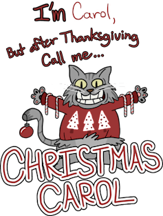 Christmas Carol Magnet