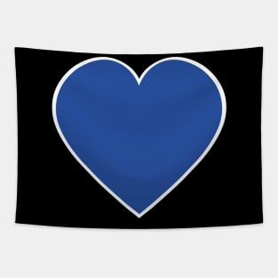 Blue heart Tapestry