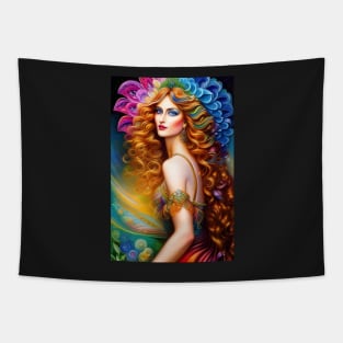 rainbow queen Tapestry