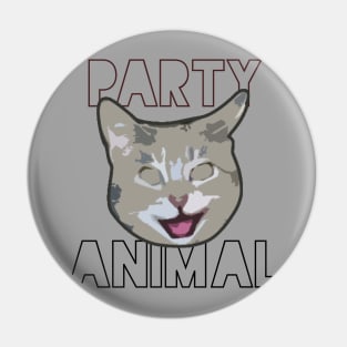 Party Animal Pin