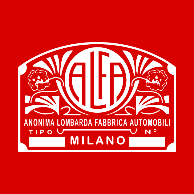 1910 Alfa Romeo Badge by FASTER