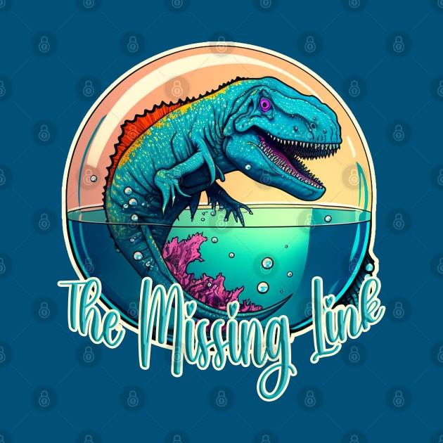 The Missing Link | Funny T-Rex Darwin Evolution Hybrid Animal by nonbeenarydesigns